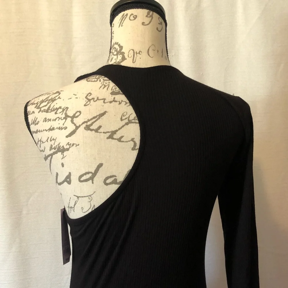 Wild Fable Womens Bodysuit Medium Black - Picture 4 of 7